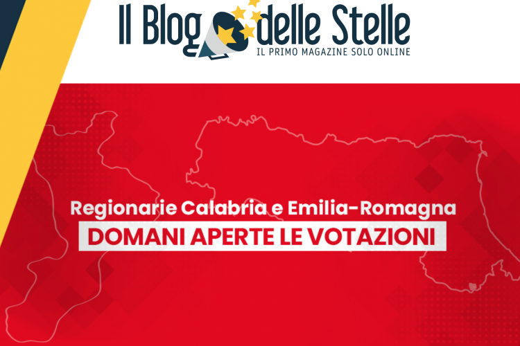 Regionarie Calabria ed Emilia-Romagna: domani 11 Dicembre aperte le votazioni